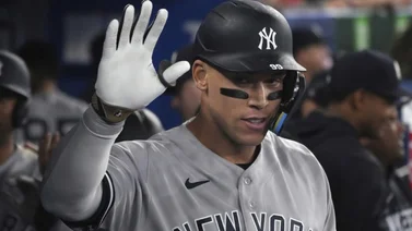 MLB: ¡ANIMAL! Aaron Judge la despareció y ahora encabeza la lista de jonroneros de la Liga Americana (+VIDEO)