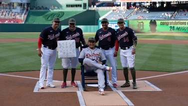 MLB: El homenaje de los Nacionales de Washington a Miguel Cabrera (+ Video)