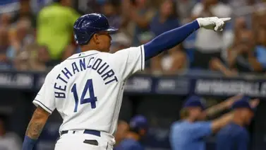 Poder Latino: El dominicano Christian Betancourt batea jonrón para los Rays de Tampa Bay Poder Latino: El dominicano Christian Betancourt batea jonrón para los Rays de Tampa Bay