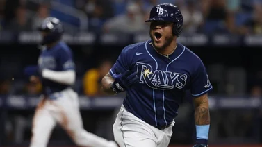 MLB: Harold Ramírez la mandó a volar por séptima ocasión en el año