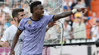 Así fue el momento en el que Vinicius agredió a un jugador del Valencia (+VIDEO) Así fue el momento en el que Vinicius agredió a un jugador del Valencia (+VIDEO)