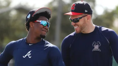 MLB: Ronald Acuña Jr. y Freddie Freeman se roban el show en el Truist Park (+Vídeos)