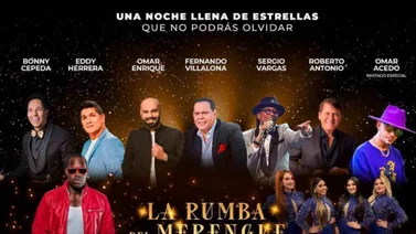 ¡Éxito total! "La Rumba del Merengue en Caracas" abre segunda preventa