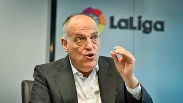 Este fue el mensaje que le envió Javier Tebas a Vinicius sobre su lucha contra el racismo Este fue el mensaje que le envió Javier Tebas a Vinicius sobre su lucha contra el racismo