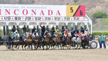 Abuelo Felipe realizó su entrenamiento previo a la prueba dominical en La Rinconada