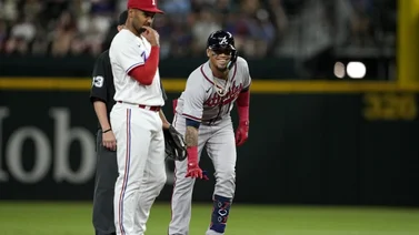 Orlando Arcia y Ronald Acuña están entre los mejores bateadores de los Bravos de Atlanta