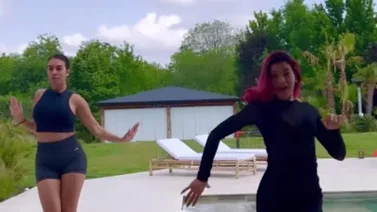 ¡Quéeeeeeeee! Georgina Rodríguez deja a todos con la baba en el piso bailando una "bachatica" de Romeo Santos (+video)