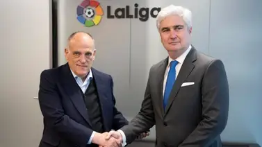 Javier Tebas y el embajador de Brasil se reúnen por el tema de Vinicius Jr. Javier Tebas y el embajador de Brasil se reúnen por el tema de Vinicius Jr.