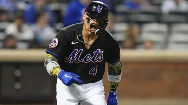 MLB: ¡Encendido! Francisco Álvarez da motivos para quedarse en las Grandes Ligas