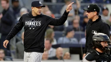 MLB: Aaron Boone recibe suspensión por su altercado con umpire