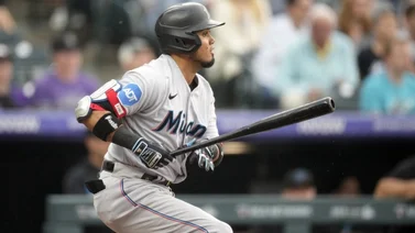 MLB: ¡Sin perder tiempo! Luis Arráez reactiva su "Regadera" para los Marlins