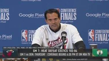 NBA: Erik Spoelstra dio las claves del triunfo de Miami Heat