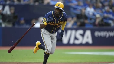 MLB: Andruw Monasterio conecta su primer imparable en Las Mayores (+ Video)