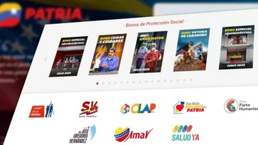 Así será el platero que recibirán los beneficiarios a través del Sistema Patria, en el mes de junio