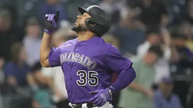 MLB: Elías Díaz y el placer de batear en casa con los Rockies de Colorado MLB: Elías Díaz y el placer de batear en casa con los Rockies de Colorado