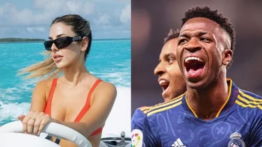 Corina Smith habla sin tapujos sobre si tiene un romance o amistad con el futbolista Vinicius Jr