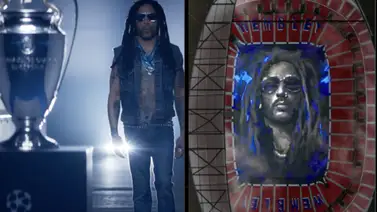 Champions League: Lenny Kravitz deleita con su potente voz en la previa de la esperada final Champions League: Lenny Kravitz deleita con su potente voz en la previa de la esperada final