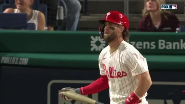 MLB: ¡Al segundo piso! Bryce Harper no detiene su paso jonronero (+Video)