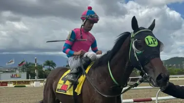 Aprendiz consigue su primera victoria como jinete en La Rinconada Aprendiz consigue su primera victoria como jinete en La Rinconada