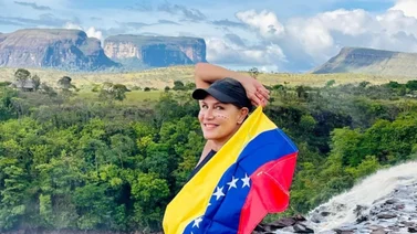 ¡Dando cuerpo! Maite Delgado deslumbra durante su paseo por Canaima