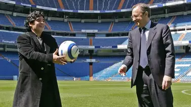 Florentino Pérez sigue el consejo de Maradona: "Ficha a Mbappé" (+Video) Florentino Pérez sigue el consejo de Maradona: "Ficha a Mbappé" (+Video)