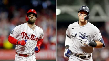 MLB: Aaron Judge y Bryce Harper encabezan los premios del mes de mayo (+Info)