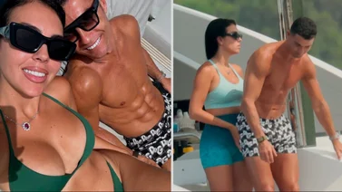 Cristiano Ronaldo de vacaciones con su familia antes de disputarse la Eurocopa (+Fotos)