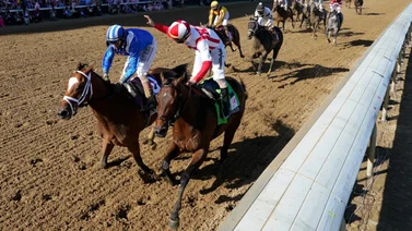 Dos jockeys puertorriqueños con opción de empatar este récord en el Belmont Stakes