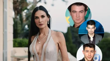 ¿Buscando colágeno? Demi Moore estaría “empatada” con uno de los Jonas Brothers