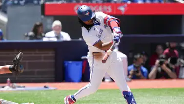 Vladimir Guerrero Jr pega el 7mo de la buena suerte para Azulejos de Toronto (+Video) Vladimir Guerrero Jr pega el 7mo de la buena suerte para Azulejos de Toronto (+Video)