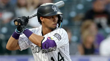 MLB: Ezequiel Tovar lidera a los bateadores de las Grandes Ligas en esta estadística