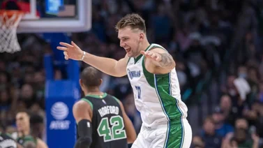 NBA: Luka Doncic ya arribó al TD Garden para el juego 1 de las Finales de la NBA (+Video)