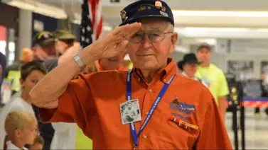 Veterano de la Segunda Guerra Mundial murió de camino a la reunión del Día D