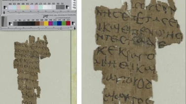 Descifran el manuscrito más antiguo de la infancia de Jesús