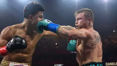 Canelo Álvarez a poco de perder su título de campeón mundial indiscutible Canelo Álvarez a poco de perder su título de campeón mundial indiscutible