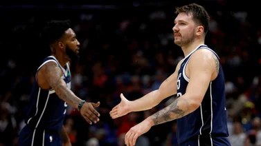 NBA : ¡Showtime! Así fue la espectacular asistencia de Luka Doncic a Derrick Jones Jr  (+Video)