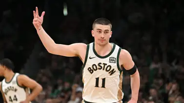 NBA: ¡Desde el camerino! Así fue el largo triple de Payton Pritchard para vencer la chicharra en las Finales (+Video) NBA: ¡Desde el camerino! Así fue el largo triple de Payton Pritchard para vencer la chicharra en las Finales (+Video)