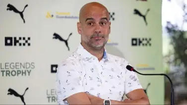 Guardiola le cierra la puerta al FC Barcelona Guardiola le cierra la puerta al FC Barcelona