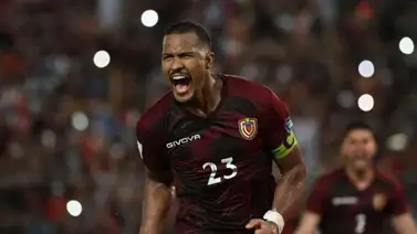 Llegó Salomón Rondón a la concentración de la Vinotinto Llegó Salomón Rondón a la concentración de la Vinotinto