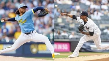 MLB: Freddy Peralta y Luis Gil figuran en este importante apartado de pitcheo (+Dato)