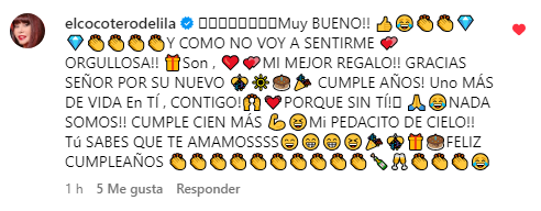 Lilibeth, hija de Lila Morillo y José Luis Rodríguez "El Puma" esta de cumpleaños y así lo celebra (+Mensajes)