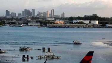 Lluvias en Florida causan demoras en los principales aeropuertos 