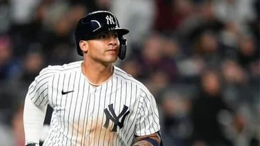 MLB: Gleyber Torres pega este kilométrico cuadrangular ante Reales de Kansas City 