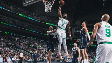 NBA: ¡Sangre fría! Jaylen Brown sentencia a los Mavericks con este tiro (+Video)
