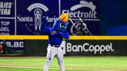 LMB: Mascota de Acereros de Monclova protagoniza una polémica jugada en México (+Video)