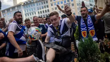 Eurocopa 2024: Fanáticos escoceses pintan las calles de Múnich previo al encuentro ante Alemania (+Video) Eurocopa 2024: Fanáticos escoceses pintan las calles de Múnich previo al encuentro ante Alemania (+Video)