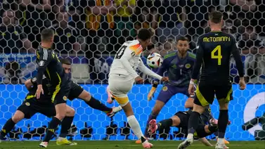 Eurocopa 2024: Golazo de Jamal Musiala para el 2-0 de Alemania vs Escocia Eurocopa 2024: Golazo de Jamal Musiala para el 2-0 de Alemania vs Escocia