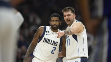 NBA: La dupla Kyrie y Luka atemoriza a los Celtics en la primera mitad (+Video)