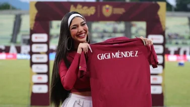 Gigi Méndez, la primera mujer en interpretar la canción oficial de la Vinotinto ¡Conócela!