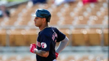 MLB: Brayan Rocchio comienza a encariñarse con los cuadrangulares  (+video)